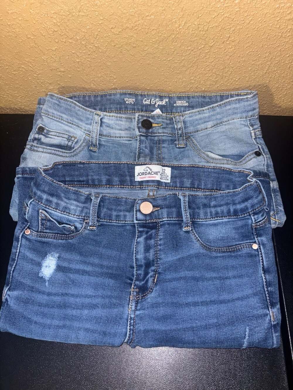 Jordache Super Skinny Distressed Jeans Size 12